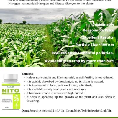 Use of nano liquid urea fertilizers